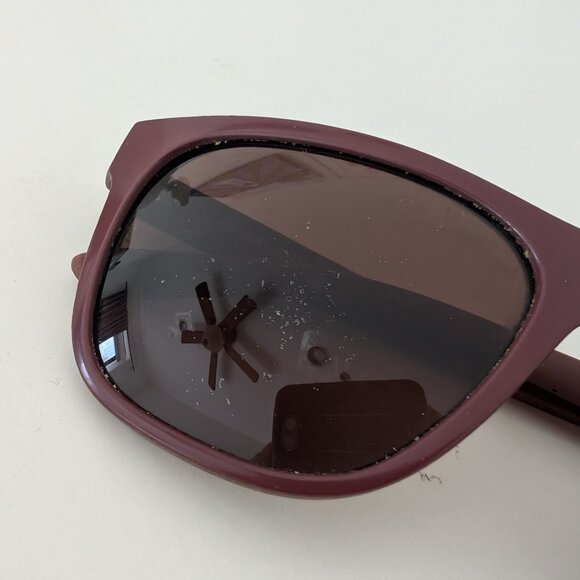 GIORGIO ARMANI Sunglasses Matte Bordeaux Brown Lens AR8037 5306/73 56 18 140 3N - Picture 5 of 13